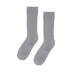 CLASSIC ORGANIC SOCKS HEATHER GREY