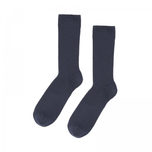 CLASSIC ORGANIC SOCKS NAVY BLUE