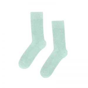 CLASSIC ORGANIC SOCKS LIGHT AQUA