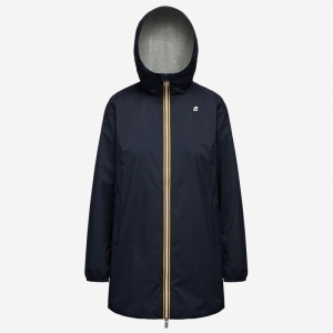 SOPHIE STRETCH POLY JERSEY BLUE DEPTH