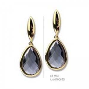 GOLD PLATED SET WITH AMETHIST STONES GOLD