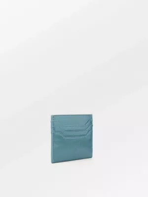 CRINKLED CARD HOLDER CORONET BLUE