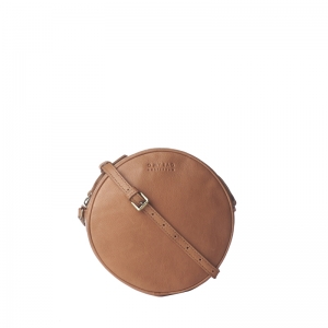 LUNA - COGNAC - WILD OAK SOFT GRAIN LEATHER COGNAC