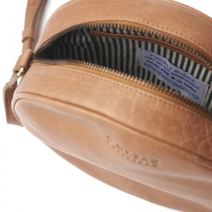 LUNA - COGNAC - WILD OAK SOFT GRAIN LEATHER COGNAC