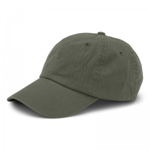 ORGANIC COTTON CAP DUSTY OLIVE