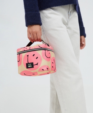 SMILEY - PINK VANITY BAG PINK