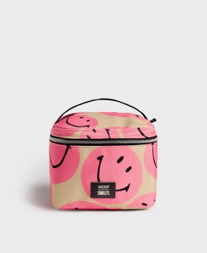 SMILEY - PINK VANITY BAG PINK