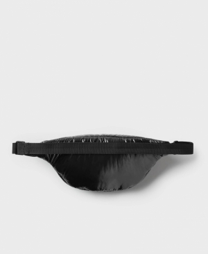 BLACK GLOSSY - WAIST BAG BLACK