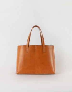 SAM SHOPPER - COGNAC CLASSIC LEATHER COGNAC