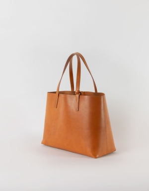 SAM SHOPPER - COGNAC CLASSIC LEATHER COGNAC
