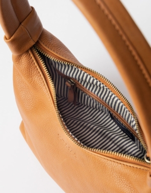 NORA - WILD OAK SOFT GRAIN LEATHER COGNAC