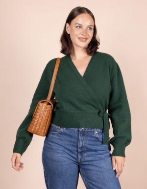 KENZIE - COGNAC WOVEN CLASSIC LEATHER COGNAC