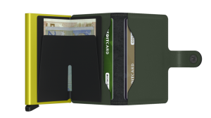 MINIWALLET MATTE GREEN & LIME GREEN & LIME