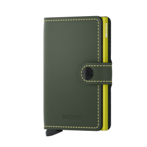 MINIWALLET MATTE GREEN & LIME GREEN & LIME