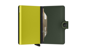 MINIWALLET MATTE GREEN & LIME GREEN & LIME