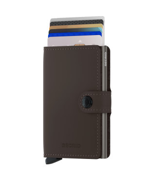 MINIWALLET MATTE TRUFFLE TUFFLE