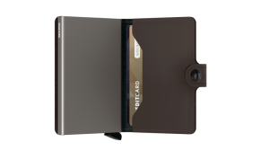 MINIWALLET MATTE TRUFFLE TUFFLE