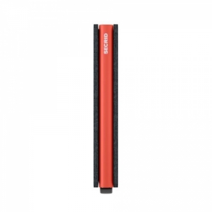 SLIMWALLET MATTE NIGHTBLUE & ORANGE  & ORANGE