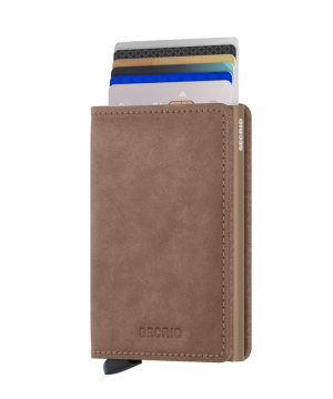SLIMWALLET VINTAGE TAUPE TAUPE