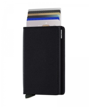 SLIMWALLET CRISPLE BLACK BLACK