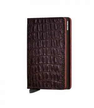 SLIMWALLET NILE BROWN BROWN