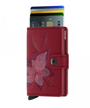 MINIWALLET - STITCH - MAGNOLIA ROSSO MAGNOLIA/ROSSO