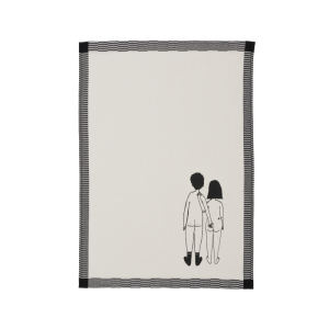 THEEDOEKEN - SET VAN 2 STUKS - NAKED COUPLE + PATROON 
