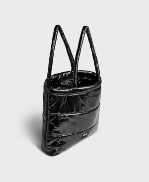 BLACK GLOSSY - TOTE BAG BLACK GLOSSY