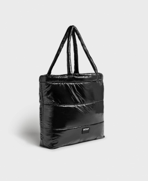 BLACK GLOSSY - TOTE BAG BLACK GLOSSY