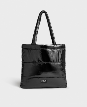 BLACK GLOSSY - TOTE BAG BLACK GLOSSY