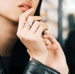 INFINITY RING NR2 SILVER