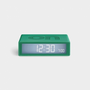 FLIP DIGITAL ALARM CLOCK NEW GREEN