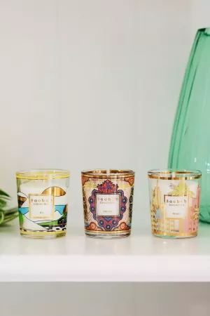 TRIO TRAVEL CANDLES - RIO - MEXICO - MIAMI 