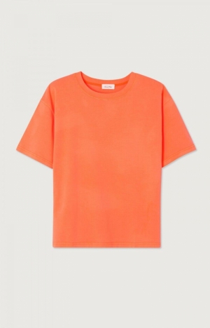 FIZVALLEY - T-SHIRT FEU FLUO