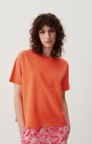 FIZVALLEY - T-SHIRT FEU FLUO