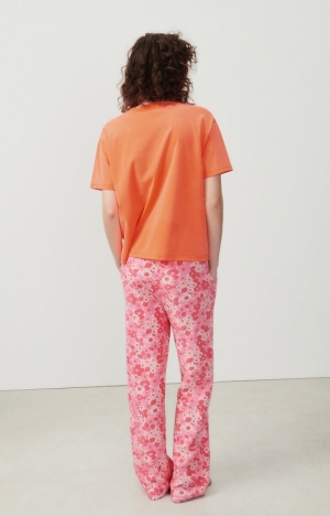 FIZVALLEY - T-SHIRT FEU FLUO