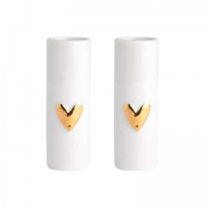 MINI VAASJES HARTJES - SET VAN 2 