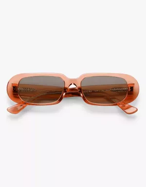 SUNGLASS 09  DARK AMBER - BR