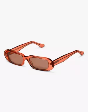 SUNGLASS 09  DARK AMBER - BR