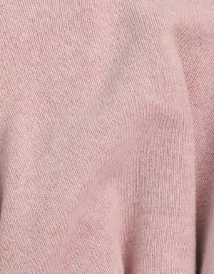 WOMEN LIGHT MERINO WOOL CREW FADE PINK