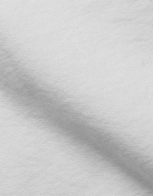 ORGANIC OVERSIZED SHIRT OPTICAL WHITE