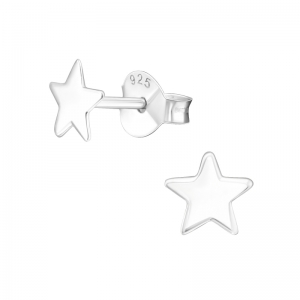 STER ZILVER - 925 SILVER EAR STUDS 
