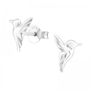 KOLIBRI ZILVER - 925 SILVER EAR STUDS 