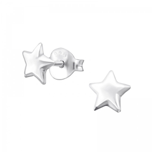STER ZILVER - 925 SILVER EAR STUDS 