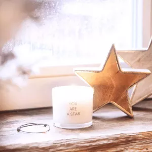 WENS SOJA KAARS MET ARMBAND - YOU ARE A STAR