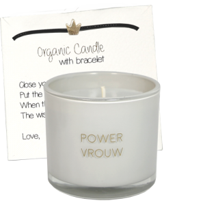 WENS SOJA KAARS MET ARMBAND - POWERVROUW
