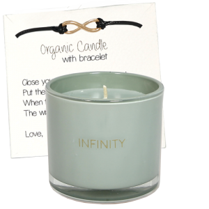 WENS SOJA KAARS MET ARMBAND - INFINITY 
