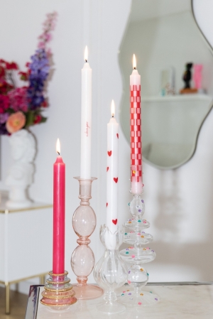 DINNER CANDLE 4X25CM  