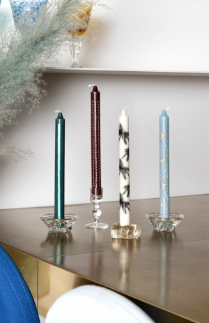 DINNER CANDLE 4X25CM  
