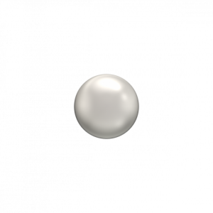 PAREL WIT 5MM VERGULD 
